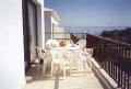 Fig tree Bay apartments to let - The Balcony has side sea views. - click to enlarge