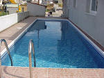 Private pool in Carolyn villas in Cyprus