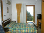 Bedroom in Argaka holiday villa