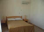 This is the double bedroom at Maxims maisonettes in Paphos.