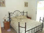 This is the double bedroom of the villa that is in a quiet area of Ayia Thekla. - click to enlarge