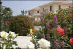 Oroklini villas boast colouful gardens in Cyprus.