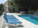 The pool is inviting after a hot day's sightseeing, your holiday in Cyprus is a relaxing experience