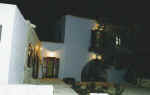 Garden Kamara House in Kato Drys - An agrotourism holiday house in Cyprus - The courtyard at night.