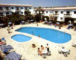 Holiday beach apartments with swimming pool in Larnaca, Cyprus