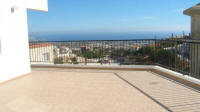 View from the patio in this apartment to rent for your holidays in Payia near Pathos in Cyprus - click to enlarge