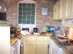 A fully equipped kitchen at Lania Villa in Cyprus