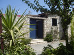 The entrance to Lania Villa in Cyprus