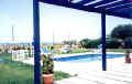 villas in cyprus to rent for holidays in Argaka 1 pool area.jpg (30241 bytes)