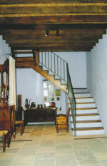 Garden Kamara House in Kato Drys - An agrotourism holiday house in Cyprus - The stairs to the bedroom and terrace